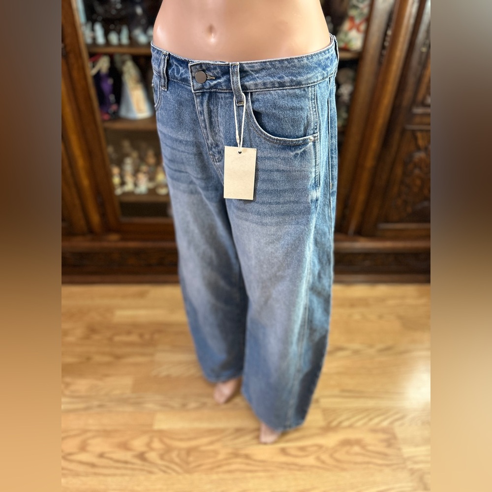 Flamingals Jeans size L - Picture 2 of 8